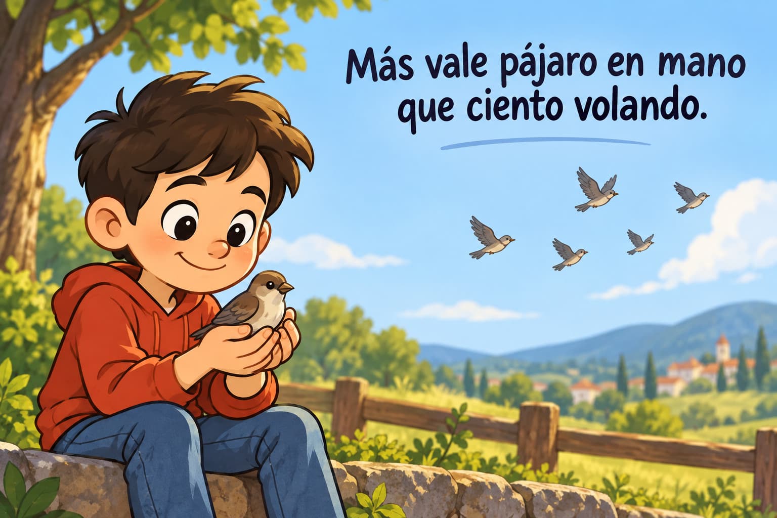 Más vale pájaro en mano que ciento volando
